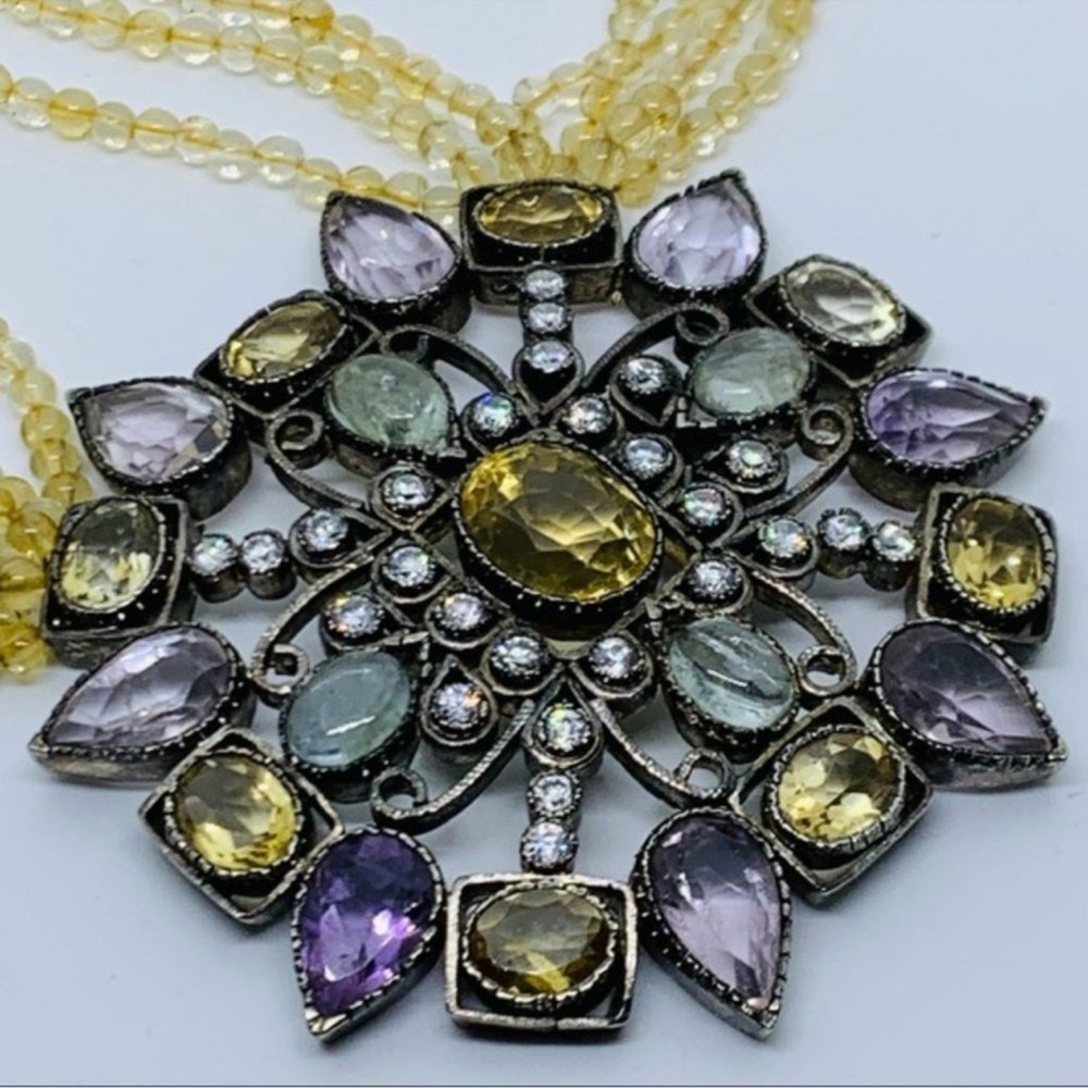 Art Karat | Necklace | Semi-Precious Necklace | Ethnic | Bollywood | Wedding - Picture 13 of 15